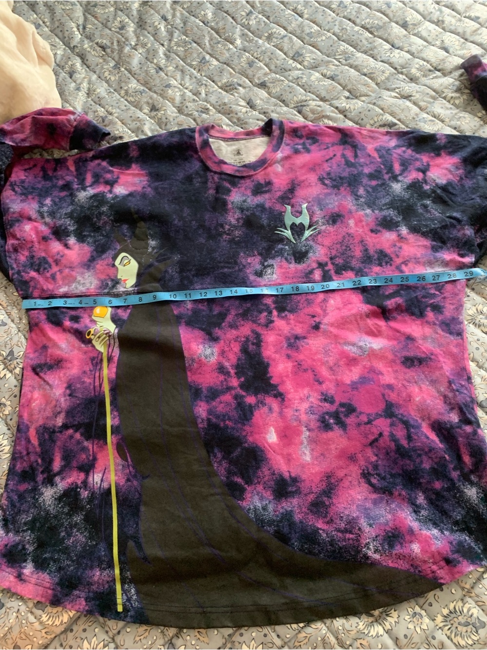 Disney Maleficent Villains Tie Dye Sleeping Beauty Spirit Jersey Adult XXL - Picture 13 of 16
